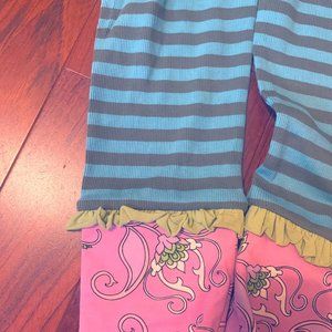 Matilda Jane Truest Compass Striped Leggings